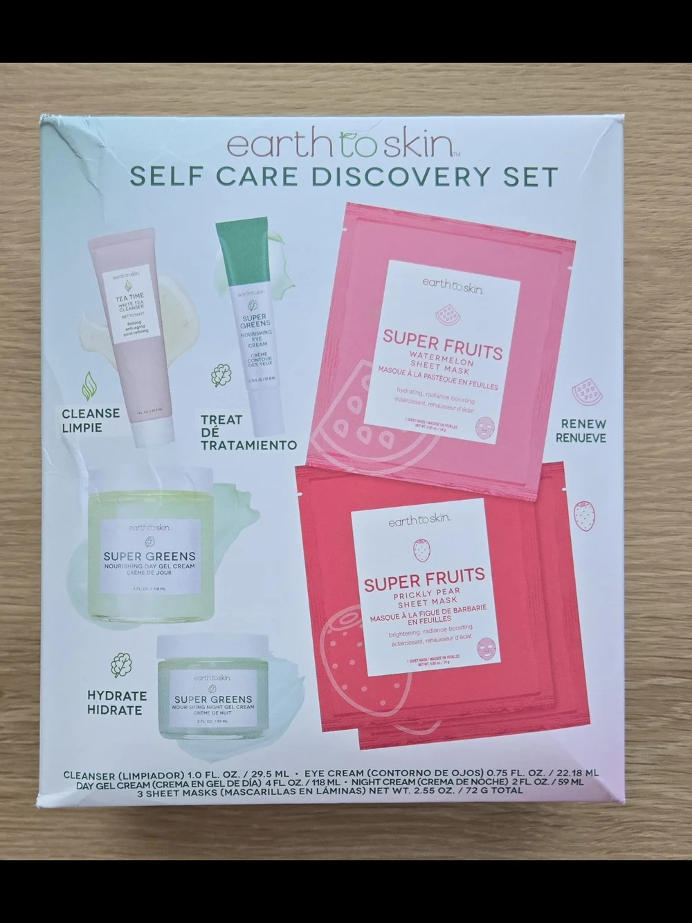 Self Care Discovery Set – Pink (Super Fruits & Super Greens)